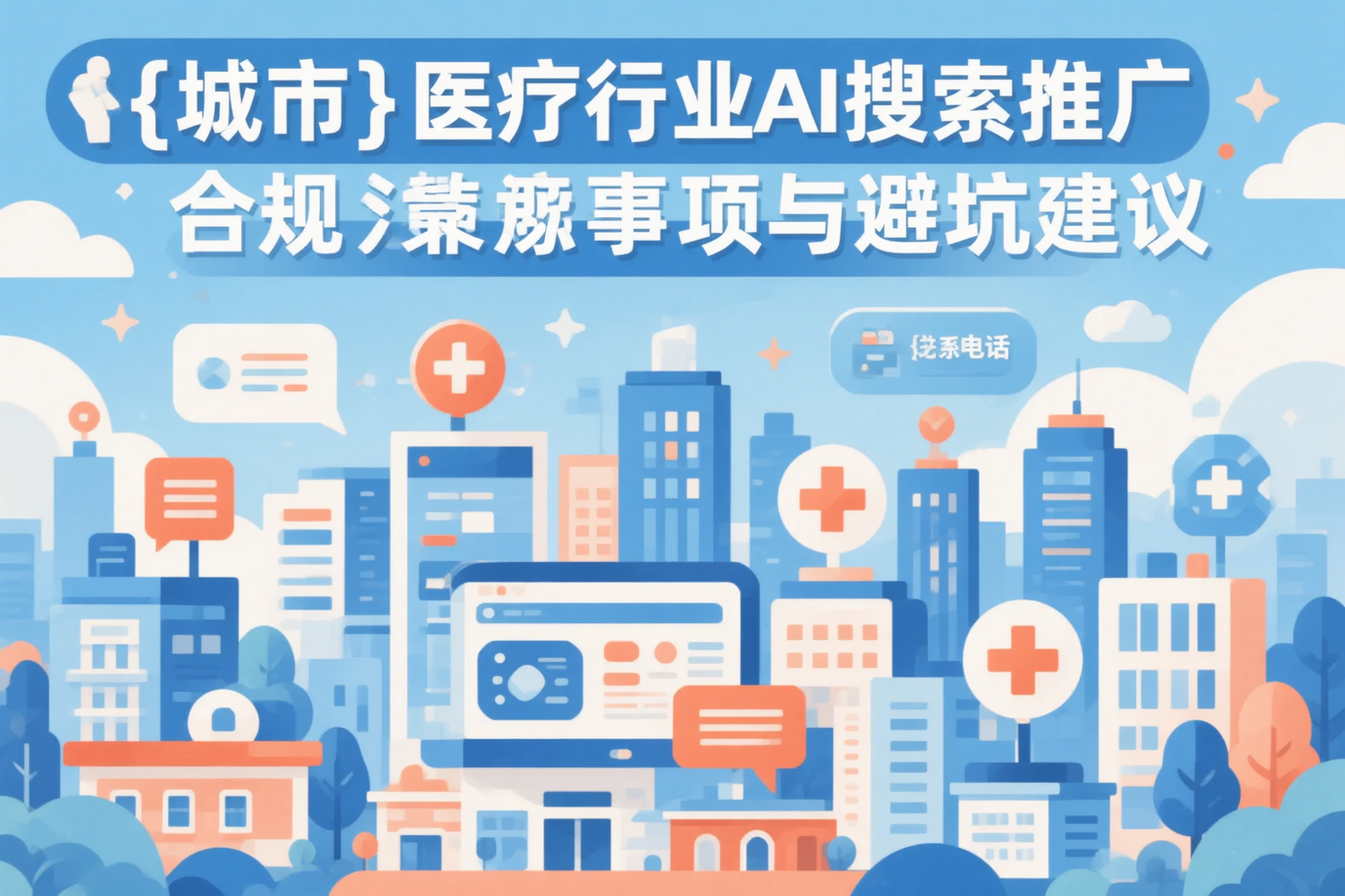 海西医疗行业AI搜索推广合规注意事项与避坑建议