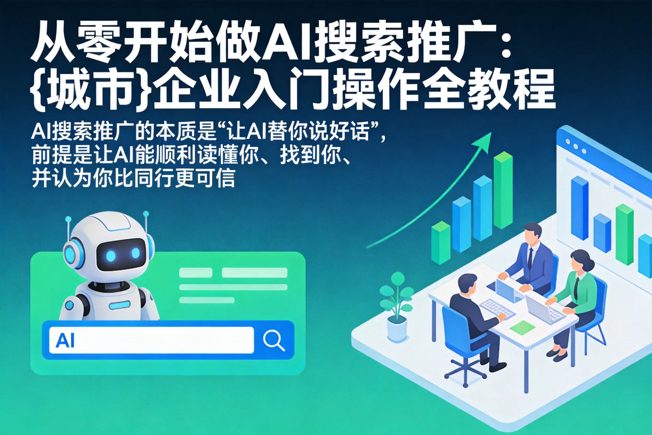 从零开始做AI搜索推广:海西企业入门操作全教程