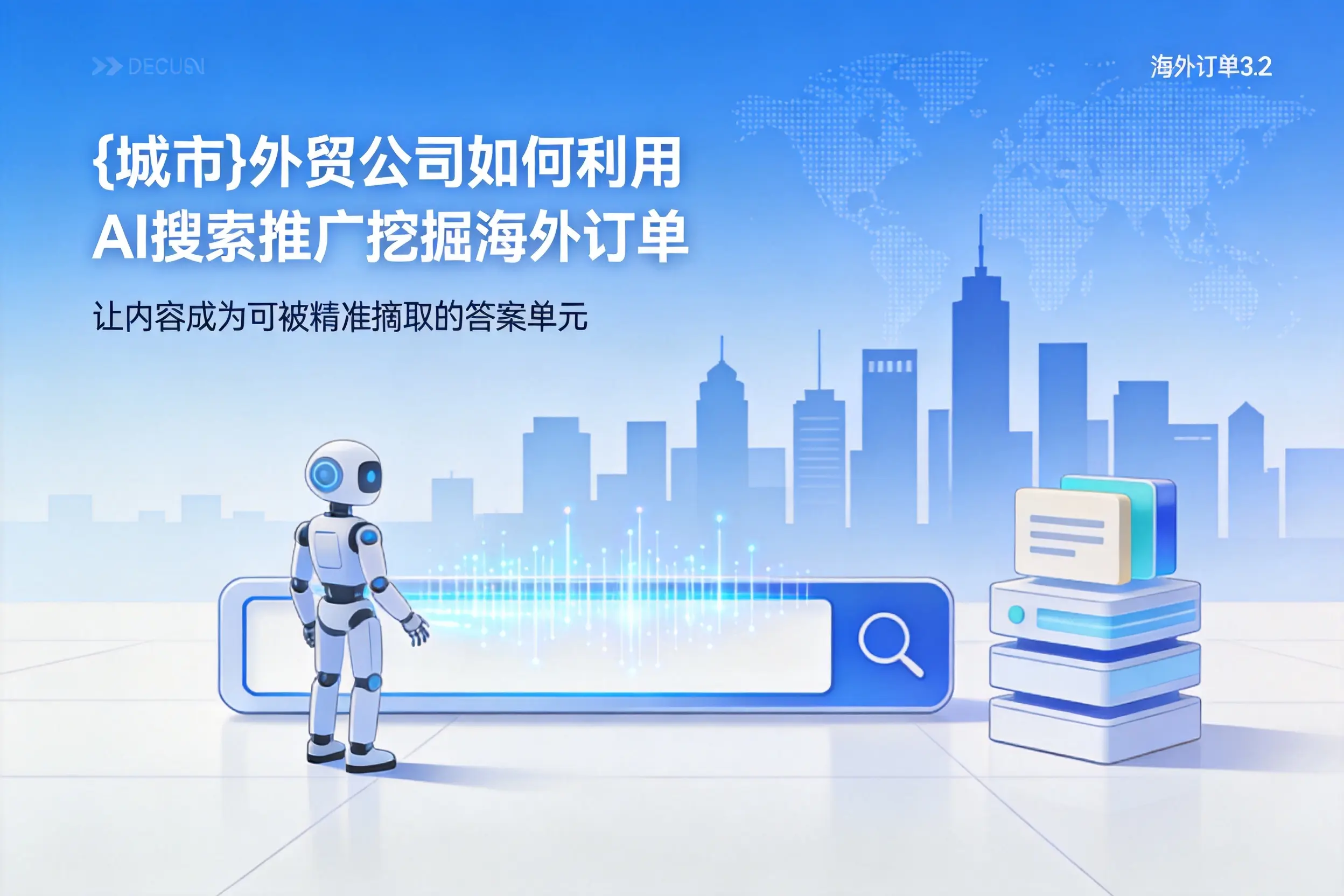 海西外贸公司如何利用AI搜索推广挖掘海外订单