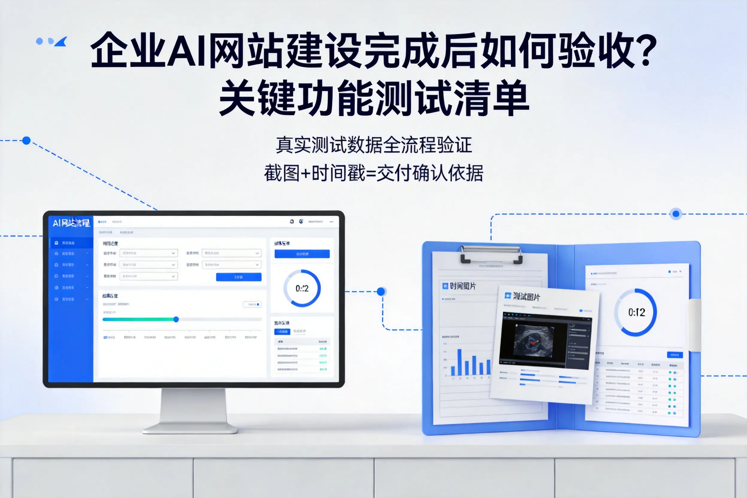 海西企业AI网站建设完成后如何验收？关键功能测试清单