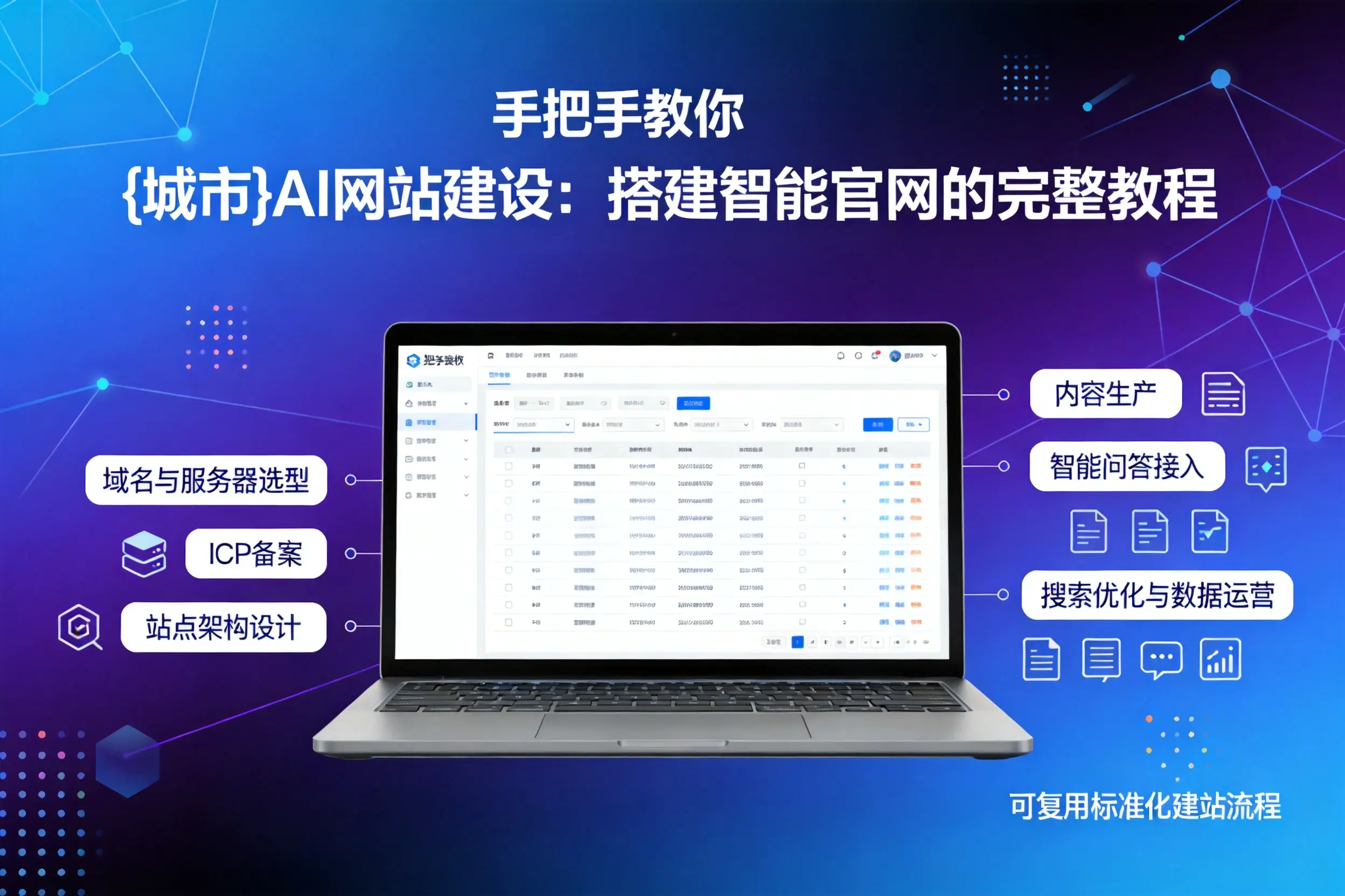 手把手教你海西AI网站建设：搭建智能官网的完整教程