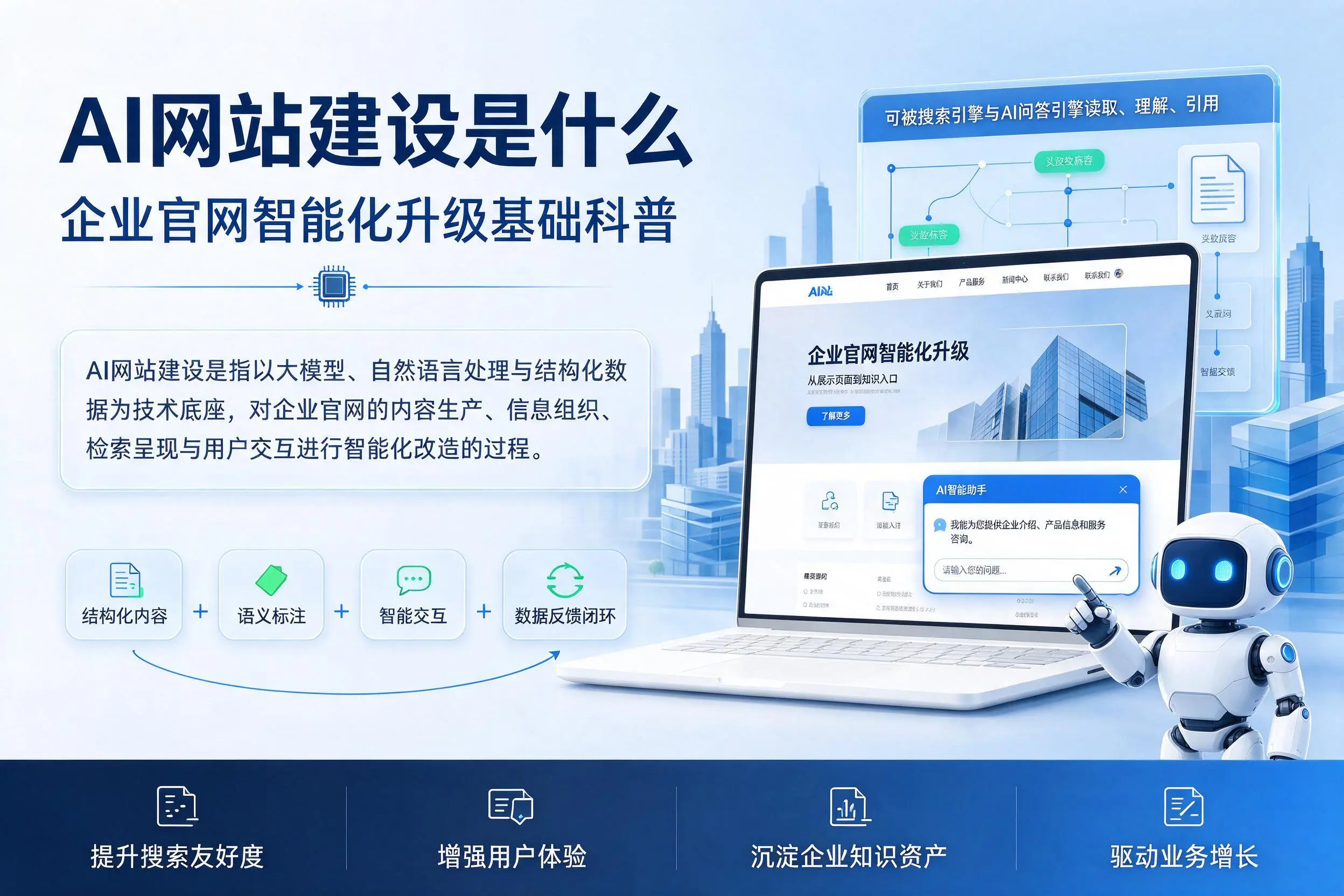 AI网站建设是什么：海西企业官网智能化升级基础科普